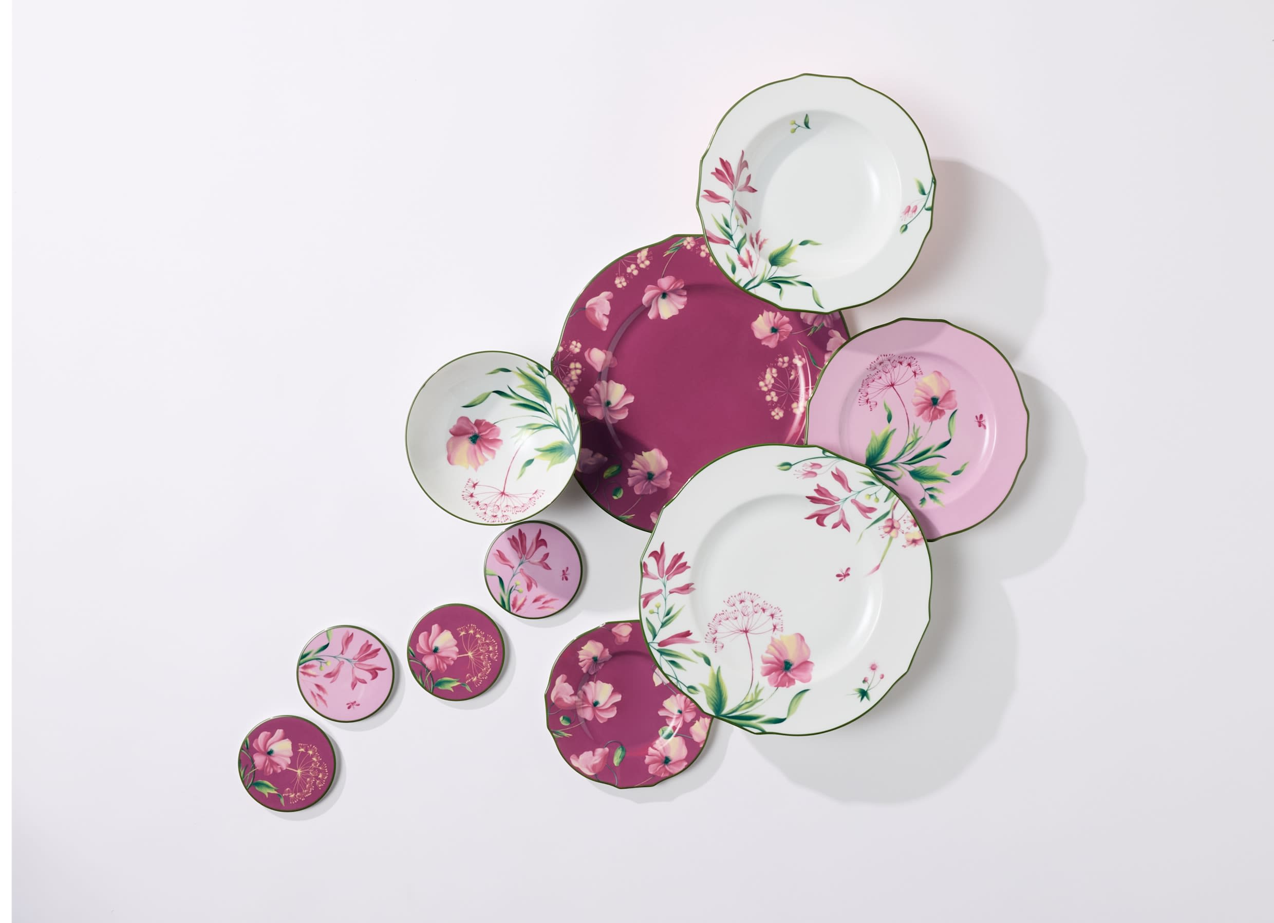 Dessert plate Malva pink | Florenza | GINORI 1735